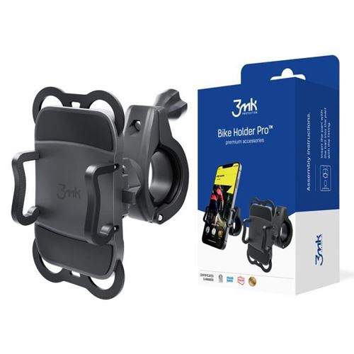 Non Communiqué Noir Support Smartphone Vélo 3Mk Bike Holder Pro - Tu - Image 1
