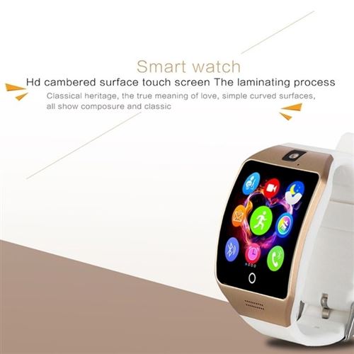 Montre Connectée Femme iOs Android Smartwatch Sport Cardio Traqueur  D'Activité Argent YONIS - Yonis