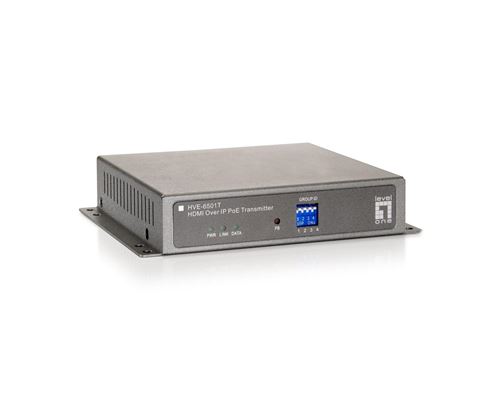 LevelOne HVE-6501T extension audio/video Émetteur AV Gris