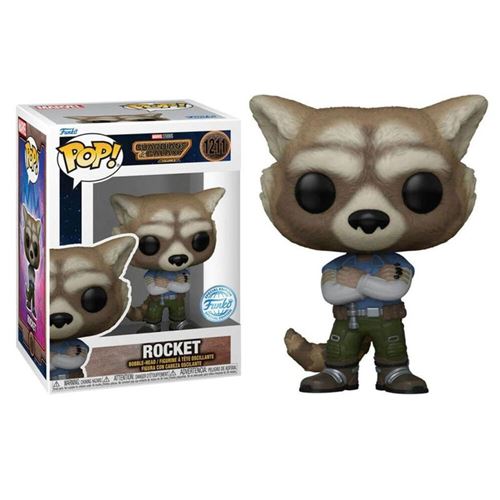 Funko Figurine Pop! N°1211 - Les Gardiens De La Galaxie 3 - Rocket - Image 3