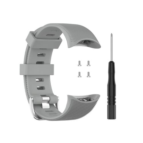 Bracelet en silicone pour Garmin Swim 2 - Noir - Montre connectée à la Fnac