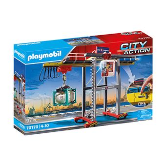 Soldes Playmobil Grue radio-commandée avec mur de construction (70441) 2024  au meilleur prix sur