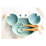Lot Assiette + Couverts Hello Kitty - Rose - Pour Enfant Fille
