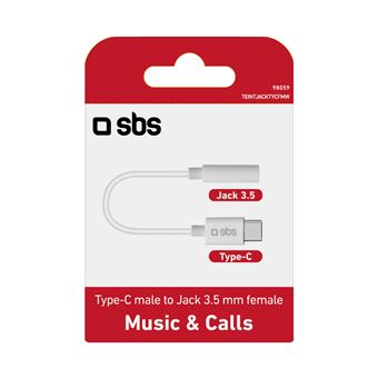 Adaptateur avec jack femelle et Type-C mâle- SBS
