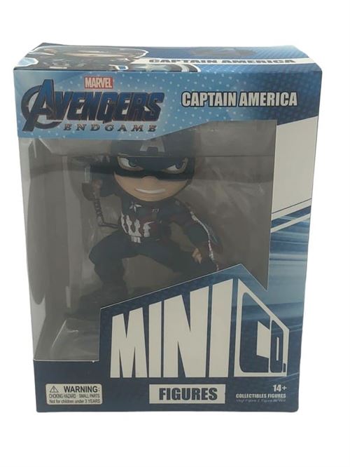Figurine Iron Studios - Marvel Captain America – Statuette MiniCo 12cm