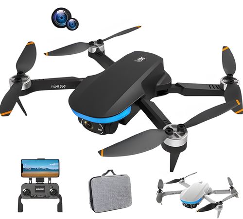 Drone SZSMART S6S Noir GPS 5G WIFI FPVRC 4K Portée 25 min