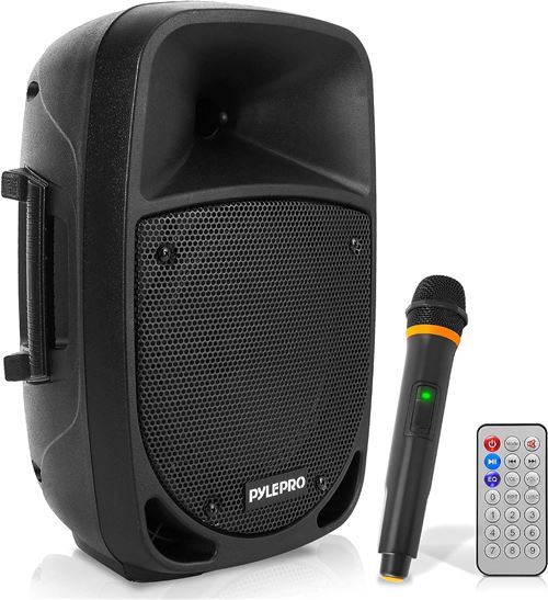  Enceinte Bluetooth Portable - Pyle - 800 W - Noir - &eacute;tanche - 3 voies