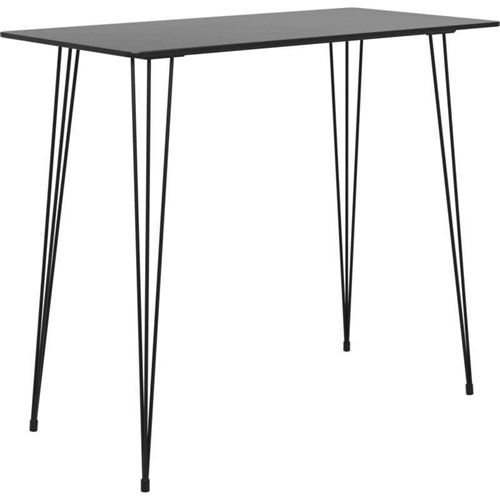 Ensemble de bar 5 pcs Noir et gris - Vidaxl