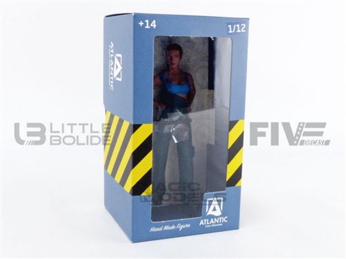 Voiture Miniature de Collection ATLANTIC CASE 1-12 - FIGURINES Debbie - Grey / Blue - 12004_03