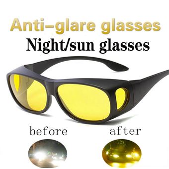 Lunettes de Vision Nocturne Unisexes pour la Conduite de nuit