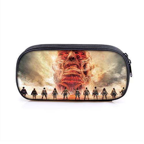 Trousse - Attack on Titan -Un compartiment- Multicolore (21.5x10x5.5cm) #25