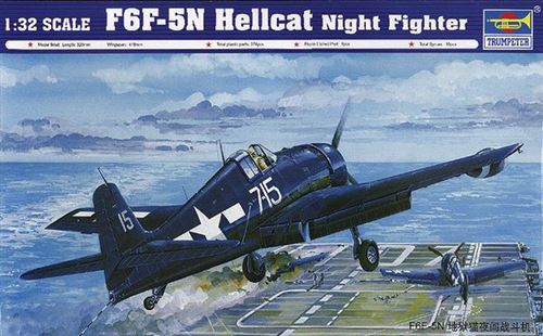 F6f-5n ''hellcat'' - 1:32e - Trumpeter