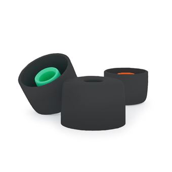 Lot 6 Embouts Silicone Pour écouteurs Sony WF-C500 / WI-C200 - 3 Tailles S/M/L - Remplacement, Confort, Lavables - Blanc - 5