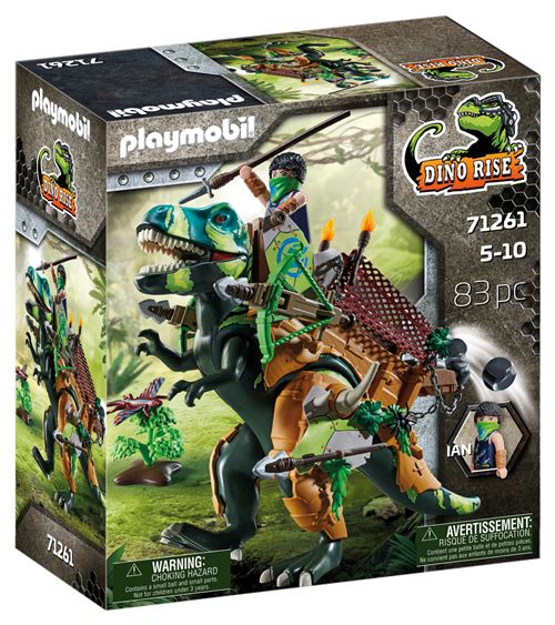 71261 - Dino Rise - Tyrannosaure et soldat
