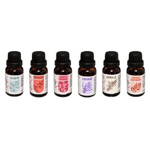 Non Communiqué Comptoir De La Bougie - Lot De 6 Huiles Parfumées "Diffuse" 15Ml Multicolore