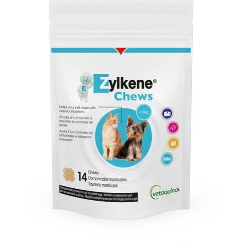 Zylkene Chews 75 mg pour petit chien (jusqu'à 10 kg) 3 pièces