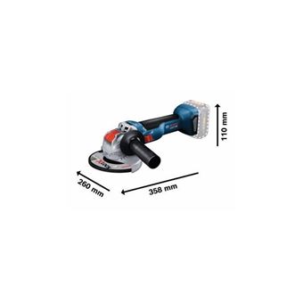 Meuleuse angulaire X-LOCK GWX 18V-10 sans batterie - 06017B0100 - 1