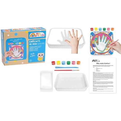 Non Communiqué Kit De Création Empreinte De La Main - Loisir Créatif - Des 5 Ans