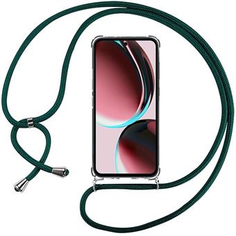 Coque pour Samsung Galaxy A56 5G, Protection Antichoc Renforcée avec Cordon Vert Nuit - BOOLING - 1