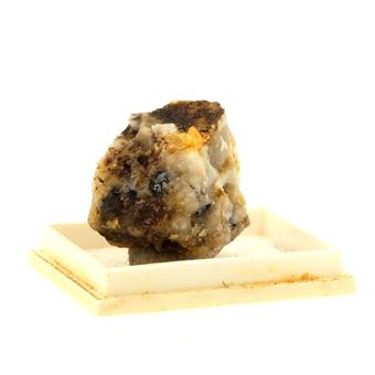 PYROPHYLLITE + HEMATITE - Pierre Naturelle en Provenance de Belgique, Ottré - Minéral Multicolore avec Certificat d'Authenticité Inclus 62.23 ct - 23 x 19 x 24 mm - 1