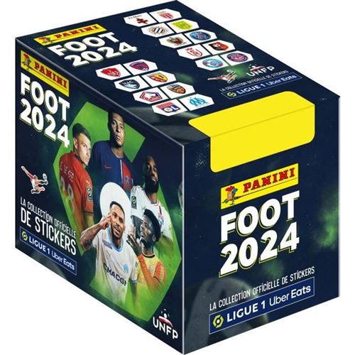 Boîte de 50 pochettes - Foot 2024 Ligue 1 Uber Eats
