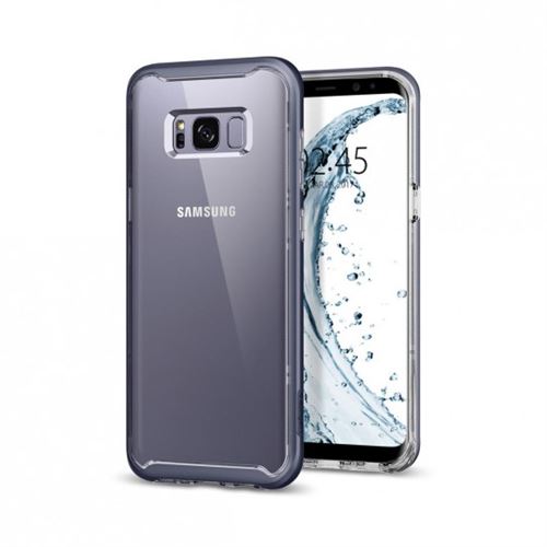 Coque Galaxy S8 Plus Spigen Neo Hybrid Crystal lilas