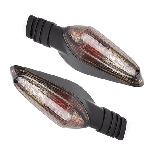 Paire de Clignotants pour Ducati Streetfighter 848 1099 Multistrada 1200 (Lentille Enfumée)