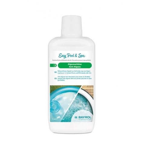 Bayrol Easy Pool & Spa - Anti-algues non-moussant Liquide concentré 1 L