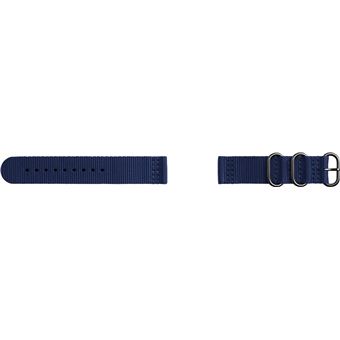 Samsung premium nato armband gear sport pour strap studio -bleu -bleu