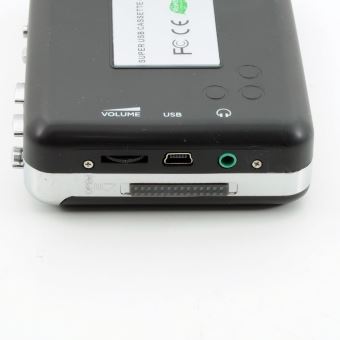Lecteur cassette convertisseur lecteur MP3 argenté Qumox - Baladeur MP3 /  MP4 - Achat & prix
