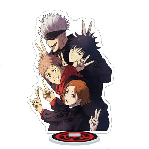 Support de Figurine en acrylique Jujutsu Kaisen Itadori Fushiguro Nobara Satoru 16 cm