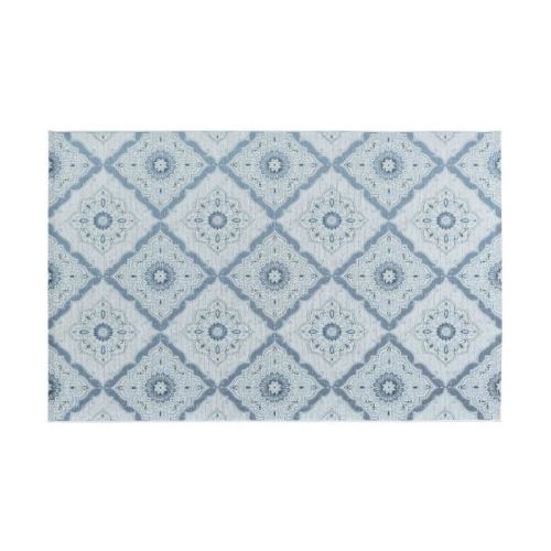 GARDEN Tapis Moderne 160x230cm Bleu