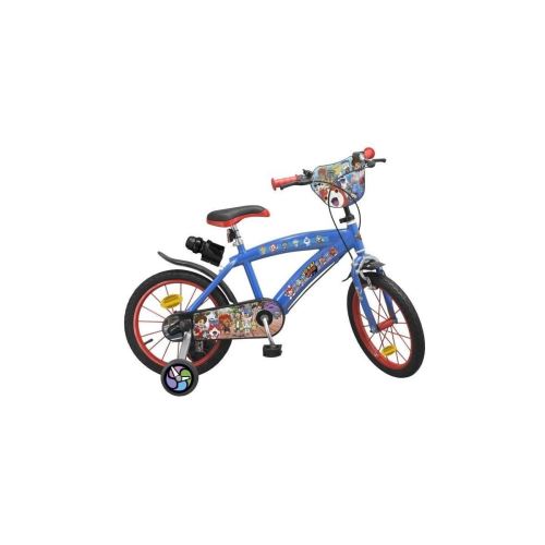 Yokai Watch Velo Enfant - 16 - 5/8 Ans - Bleu Ciel