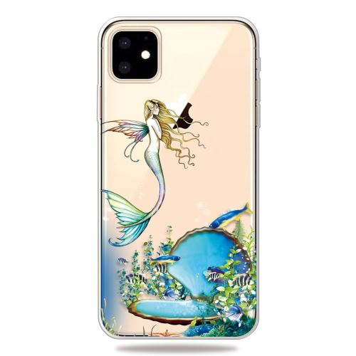 Coque en TPU impression de motifs clair Sirène pour votre Apple iPhone XR 6.1 pouces (2019)