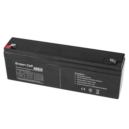 Green Cell AGM Batterie au plomb 12V 2.3Ah