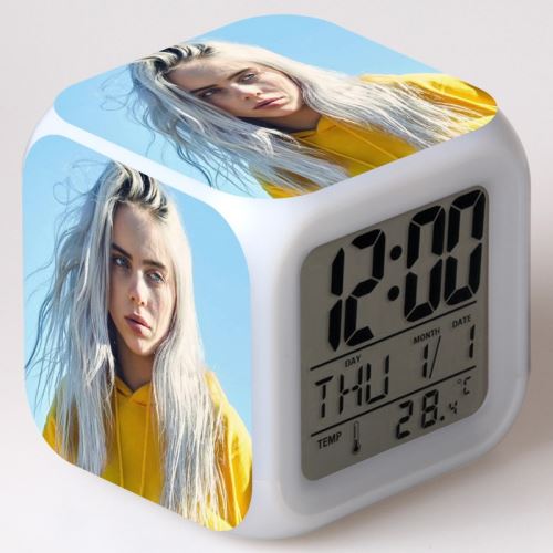 Stack Multicolore Réveil Enfant Led Multifonctionnel Coloré - Billie Eilish #6