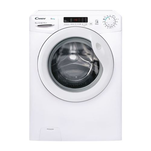 Candy EASY EY 12102DE/1-S - Machine à laver - indépendant - largeur : 60 cm - profondeur : 54 cm - hauteur : 85 cm - chargement frontal - 66 litres - 10 kg - 1200 tours/min - blanc