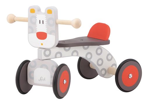 Sevi loopfiets Draisienne à 4 Roues Junior Gris