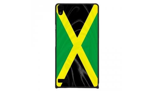 Coque rigide pour Huawei Ascend P6 avec impression Motifs drapeau de la Jamaïque