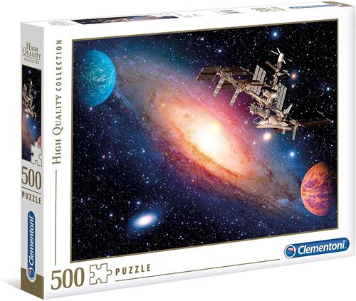 Clementoni puzzle QG - Station spatiale internationale 500 pièces