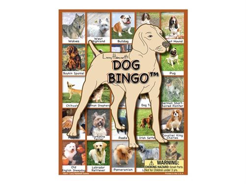 Lucy Hammett - Dog Bingo - jeu de correspondance
