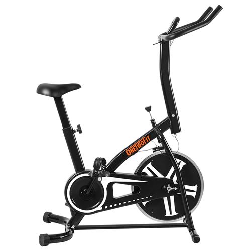 Onetwofit Velo D Appartement Velo Stationnaire A Chaine Entrainement Interieur A Hauteur Ajustable Et Ecran Led Pour Exercice De Cardio A La Maison Ot077 Velos De Cardio Training Achat Prix