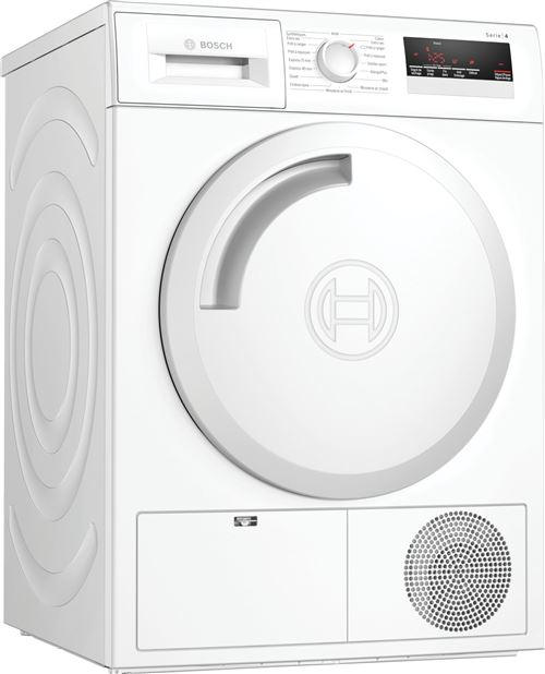 Bosch Serie | 4 WTN83207FF - Sèche-linge - indépendant - largeur : 59.8 cm - profondeur : 59.9 cm - hauteur : 84.2 cm - chargement frontal