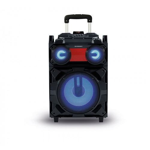 Enceinte Portable Amplifiée Avec Batterie Schneider Hp12.1 Sc200 - 400w - Bluetooth