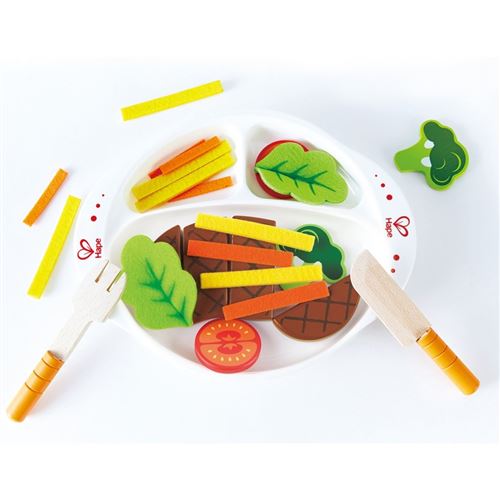 Jeu d'imitation enfant jeux jouets Jouets de cuisne Hearty Home-Cooked Meal