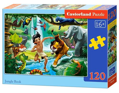 Castorland puzzle Jungle Book 120 pièces