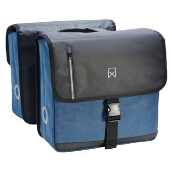 Sacoche double de vélo Willex Business 40L Bleu et Noir