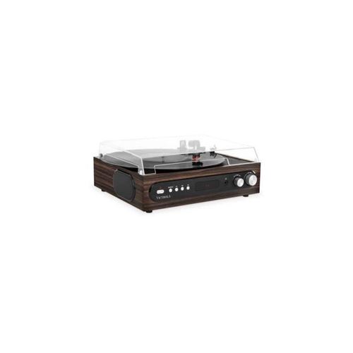 VICTROLA  Chaine St&eacute;r&eacute;o 3-in-1 Platine Vinyle Bluetooth en Bois