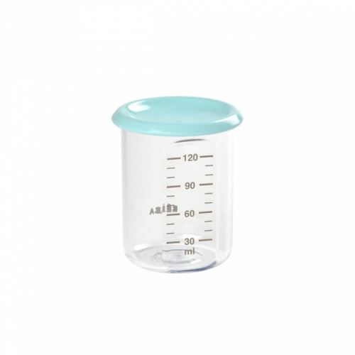 Pot de conservation baby portion 120 ml bleu clair - beaba