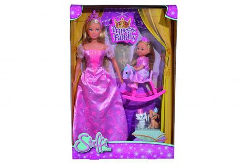 Poupée Steffi et Evi -Princesse
